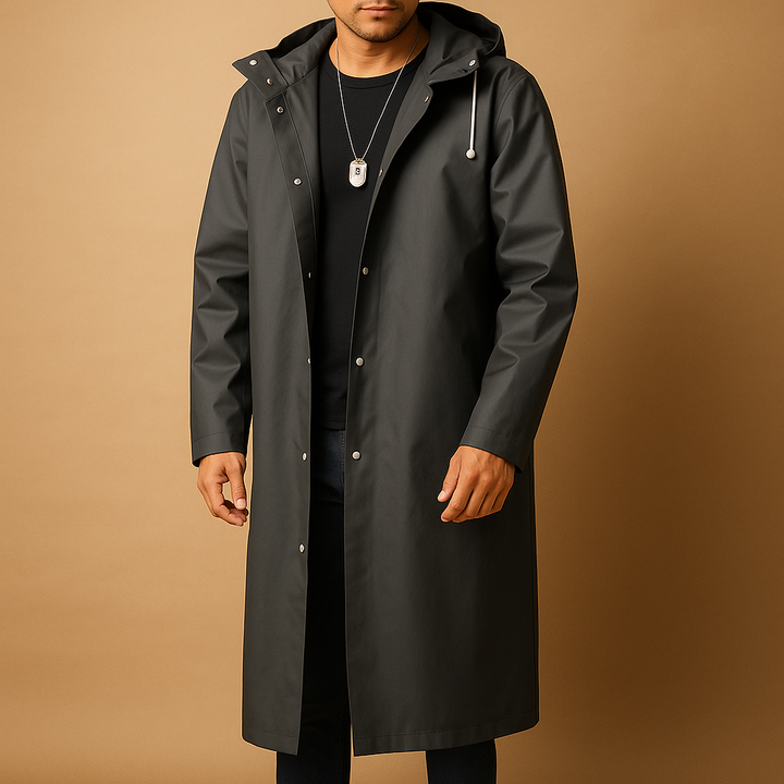 LONG RAINCOAT FOR MEN