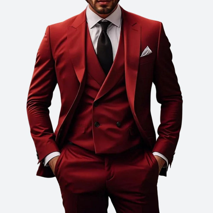 ELEGANT THREE-PIECE SUIT FOR MEN