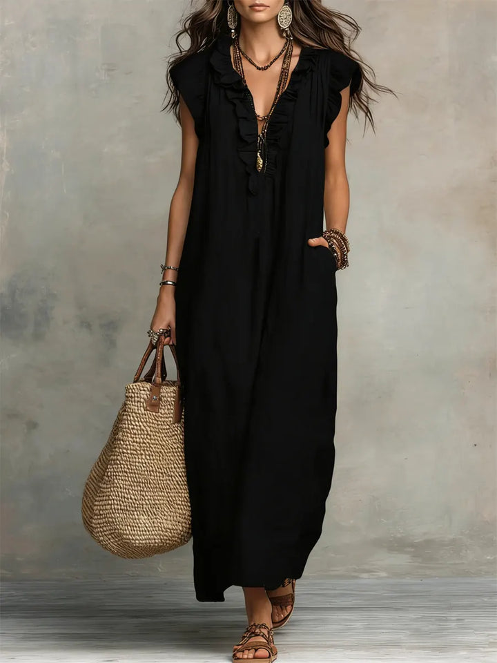 BEAUMONT NICE | ROBE BOHÉMIENNE CHIC ET FLUIDE POUR FEMMES