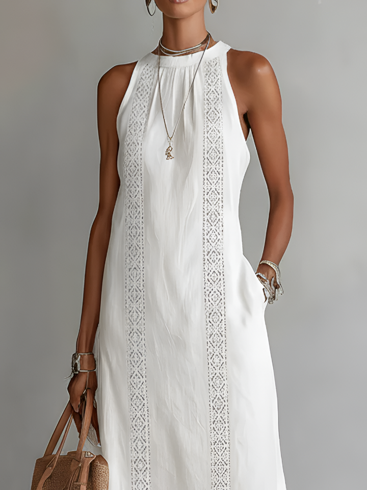 BEAUMONT NICE | ROBE MIDI EN DENTELLE POUR FEMMES