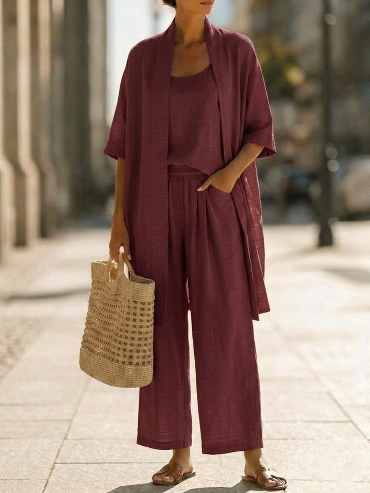 BEAUMONT NICE | ENSEMBLE EN TROIS PIÈCES POUR FEMMES
