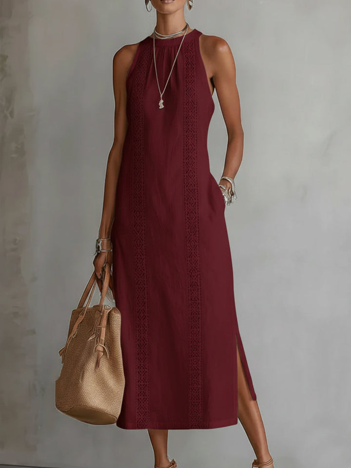 BEAUMONT NICE | ROBE MIDI EN DENTELLE POUR FEMMES
