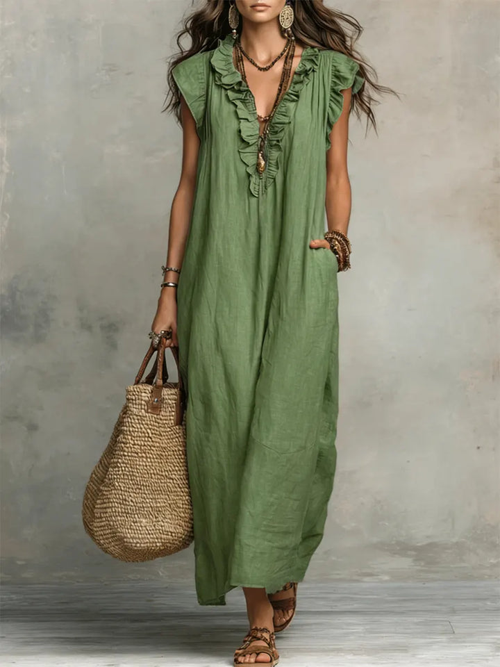 BEAUMONT NICE | ROBE BOHÉMIENNE CHIC ET FLUIDE POUR FEMMES
