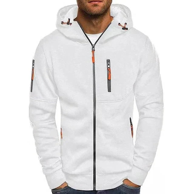 FITTED POCKET HOODIE FOR MEN
