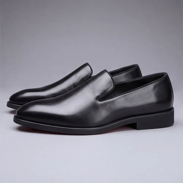 CUSHIONED LEATHER LOAFERS FOR MEN
