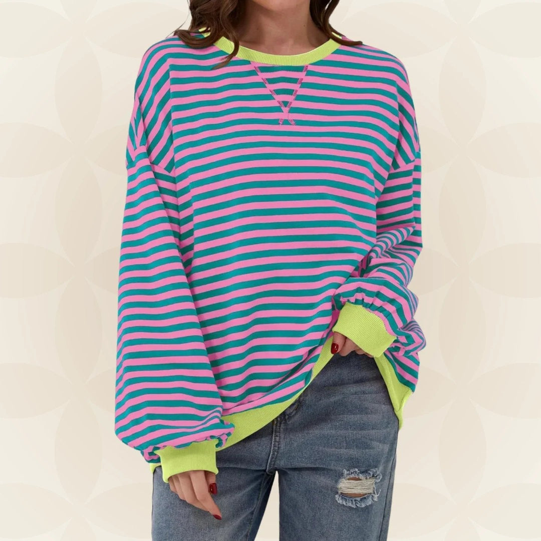 BEAUMONT NICE | PULL EN MAILLE SURDIMENSIONNÉE POUR FEMMES