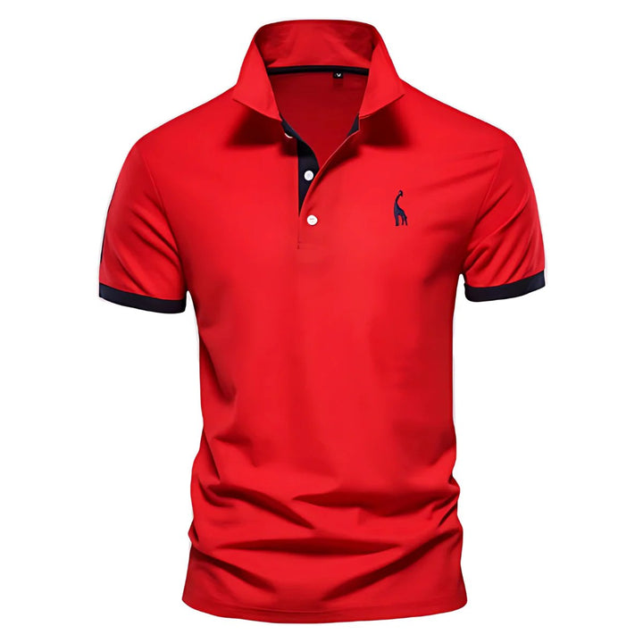 CONTRAST POLO SHIRT FOR MEN