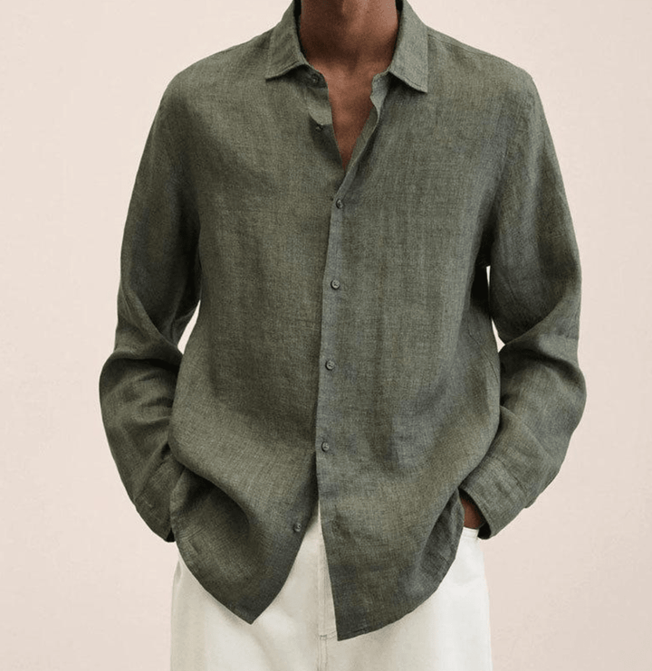 STRAIGHT FIT SHIRT FOR MEN