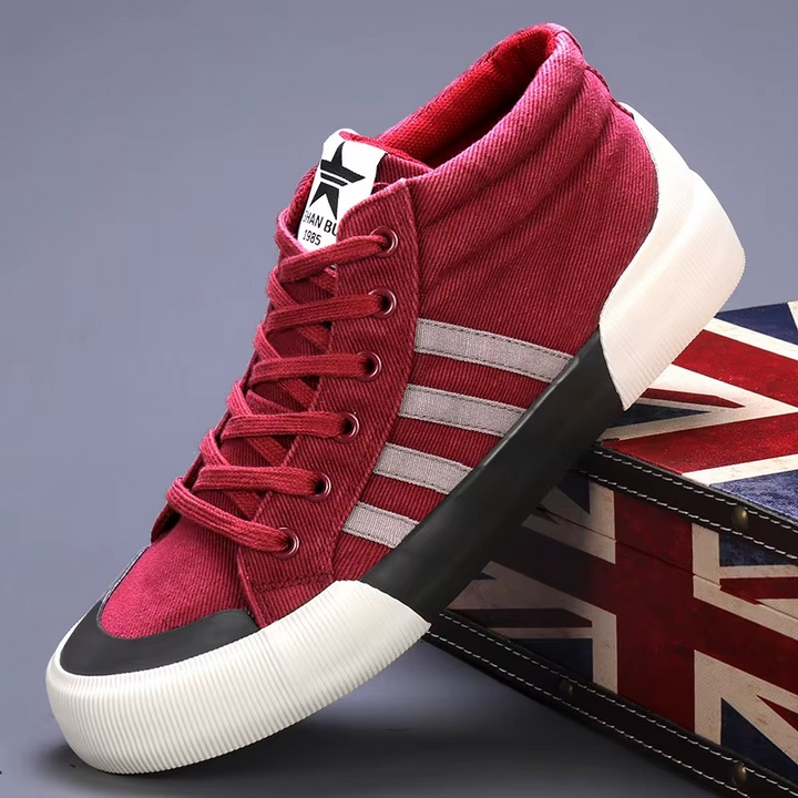 CANVAS HIGH TOP SNEAKERS FOR MEN