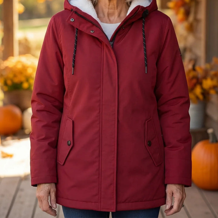 Maeve - Parka à capuche doublée polaire