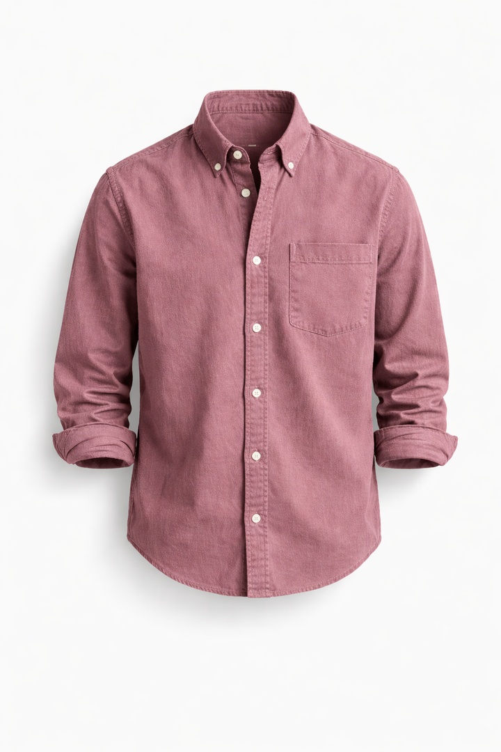 TAILORED BUTTON-UP SHIRT FOR MEN