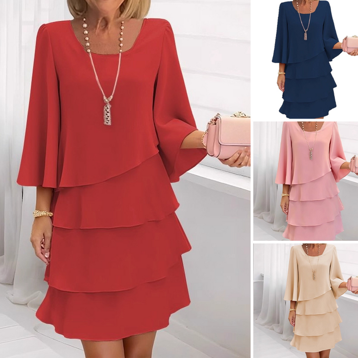 BEAUMONT NICE | ROBE COL CARRÉ POUR FEMME