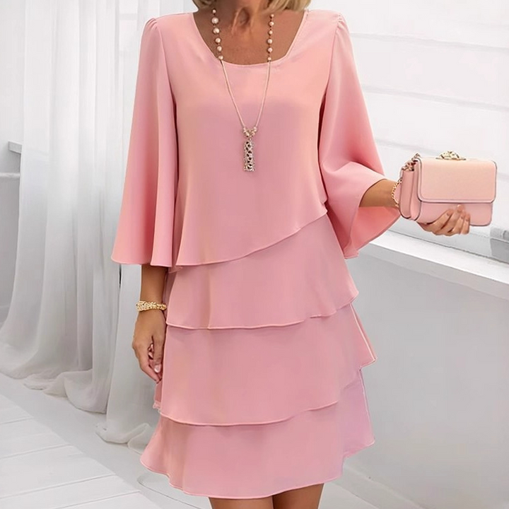 BEAUMONT NICE | ROBE COL CARRÉ POUR FEMME