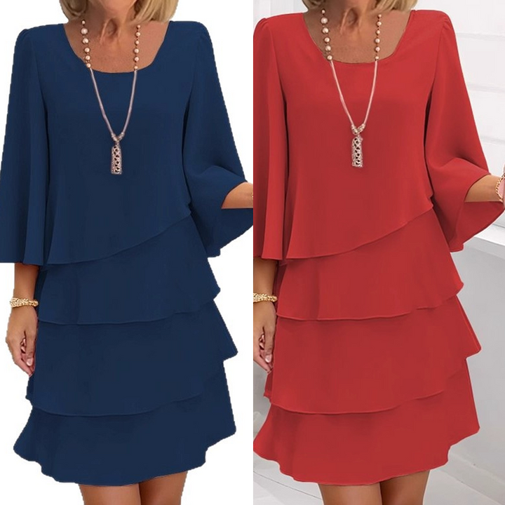 BEAUMONT NICE | ROBE COL CARRÉ POUR FEMME