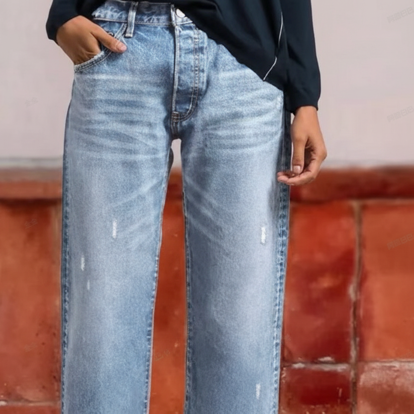 BEAUMONT NICE | JEANS À JAMBES DROITES POUR FEMMES