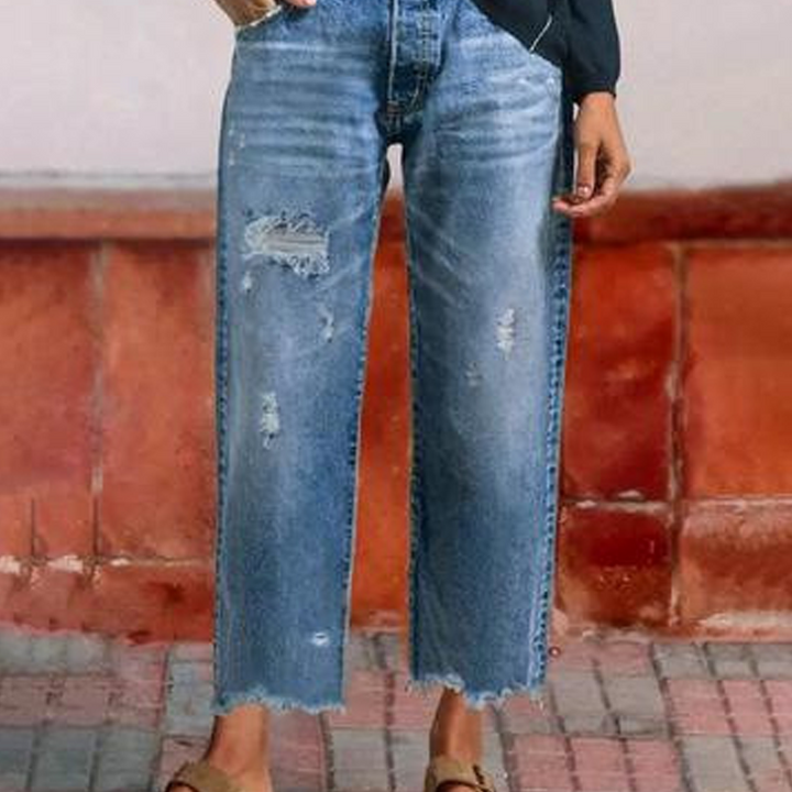BEAUMONT NICE | JEANS À JAMBES DROITES POUR FEMMES