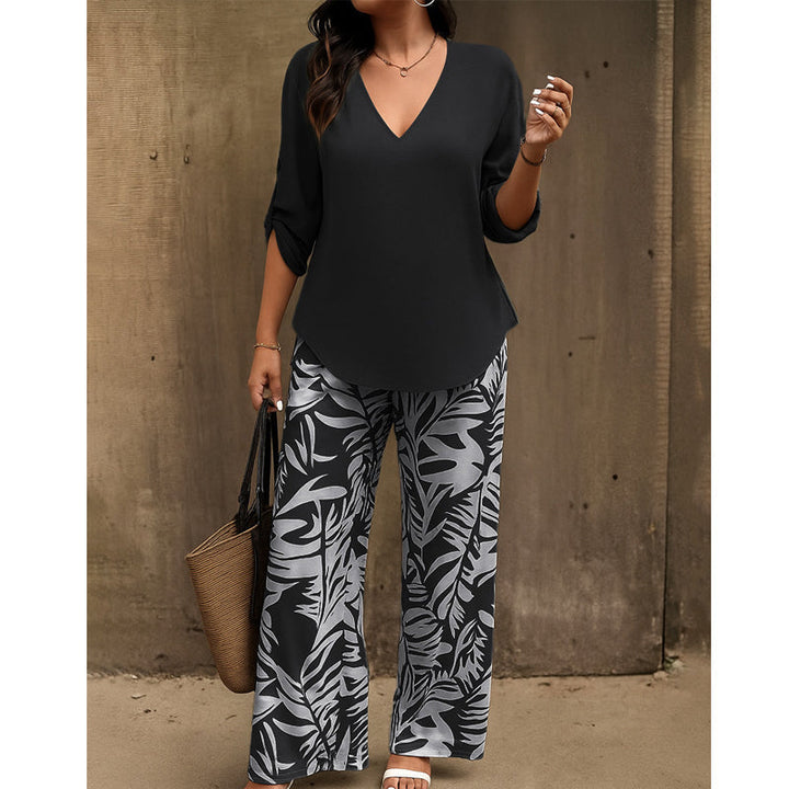 BEAUMONT NICE | ENSEMBLE DEUX PIÈCES À MOTIFS POUR FEMMES
