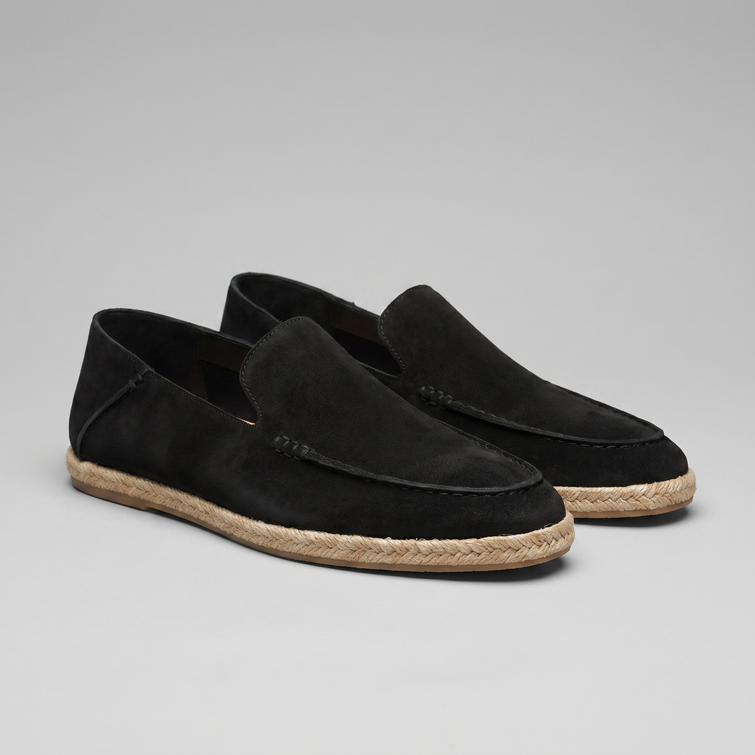SUEDE ESPADRILLE LOAFERS FOR MEN