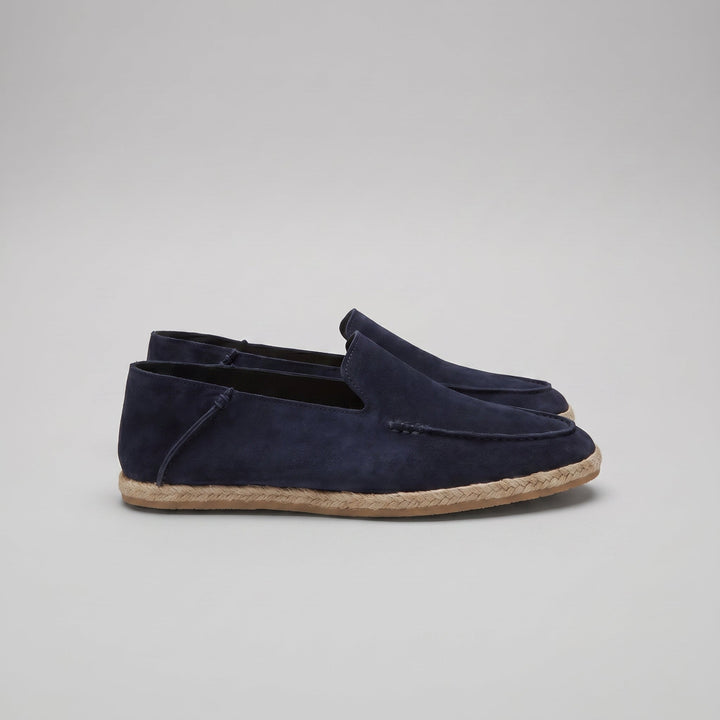 SUEDE ESPADRILLE LOAFERS FOR MEN