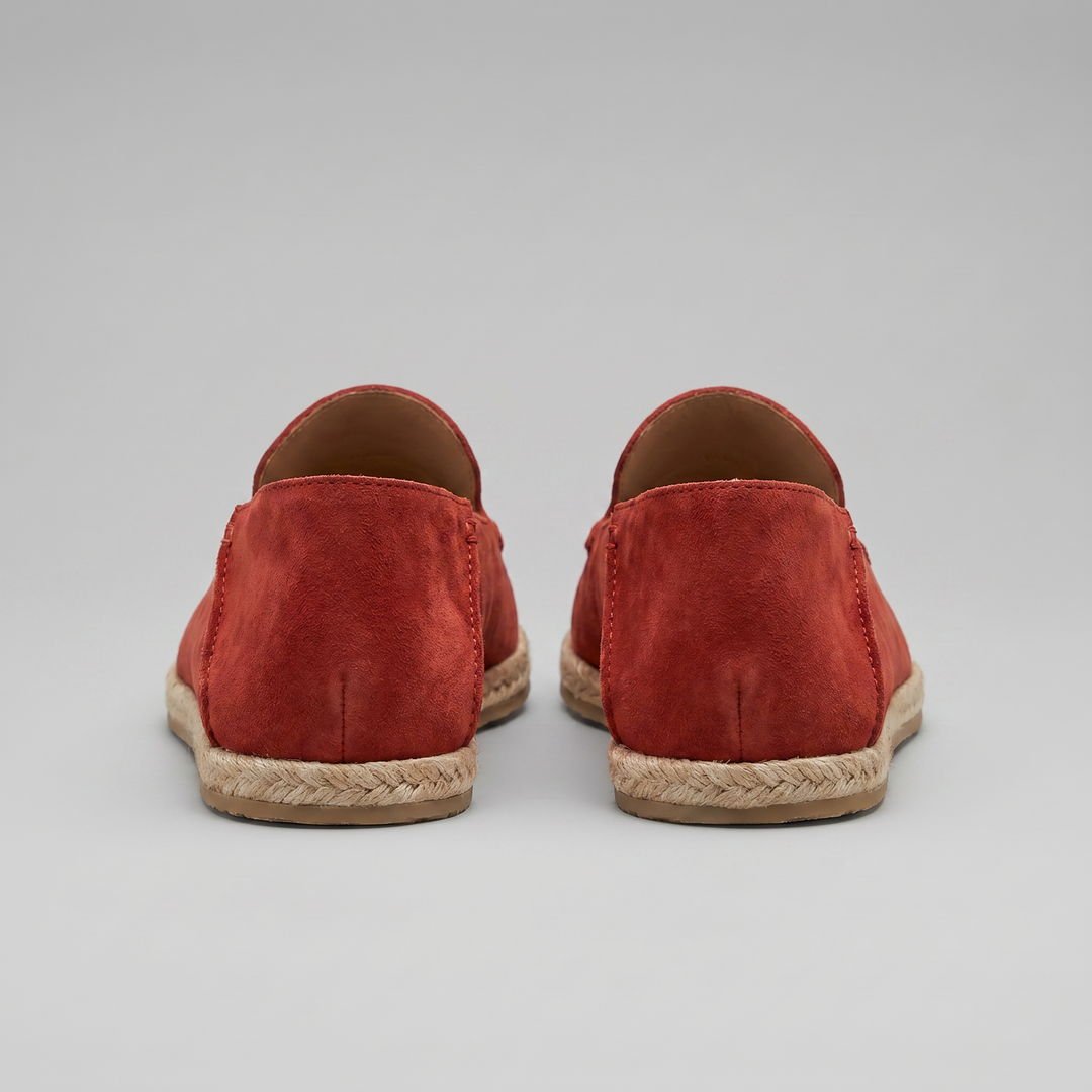 SUEDE ESPADRILLE LOAFERS FOR MEN