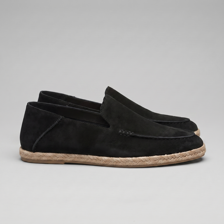 SUEDE ESPADRILLE LOAFERS FOR MEN