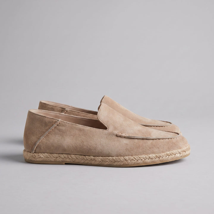 SUEDE ESPADRILLE LOAFERS FOR MEN