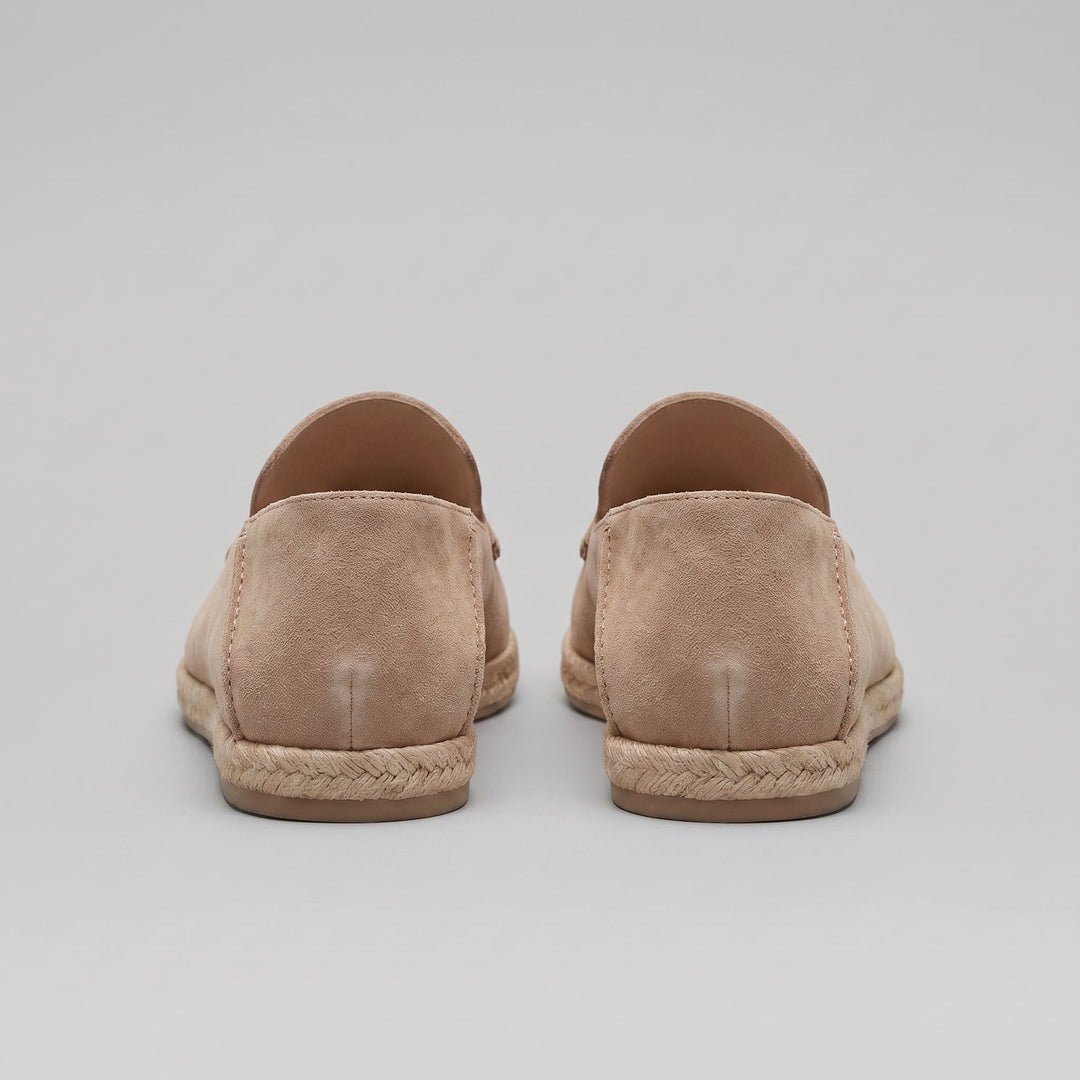 SUEDE ESPADRILLE LOAFERS FOR MEN