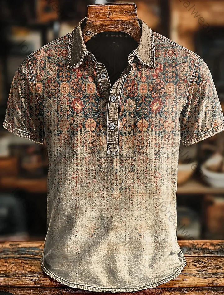 RETRO POLO SHIRT FOR MEN