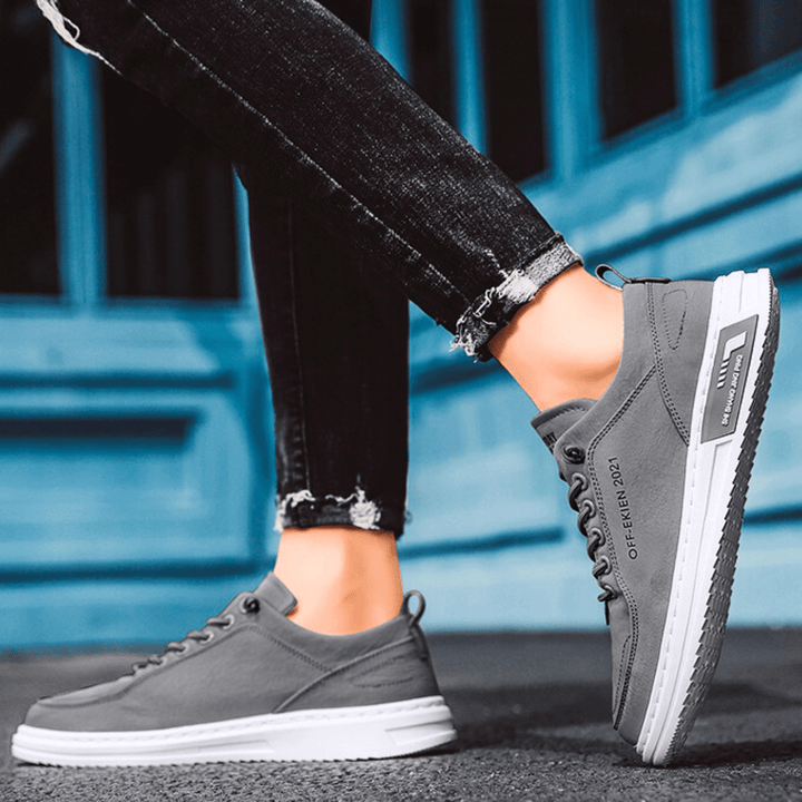 STRUCTURED SNEAKERS FOR MEN