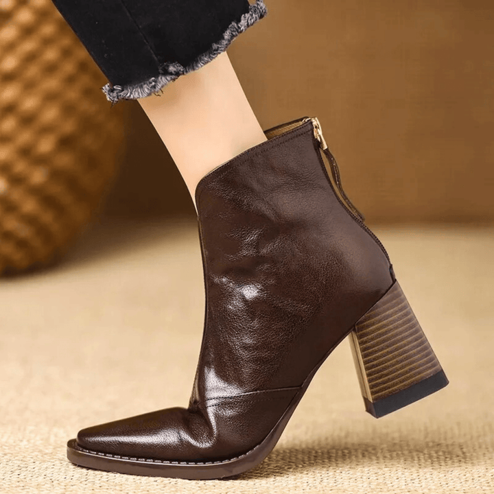 Amélie | Bottines en cuir
