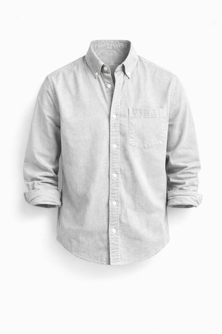 TAILORED BUTTON-UP SHIRT FOR MEN